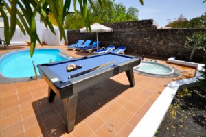 villa with air conditioning in lanzarote