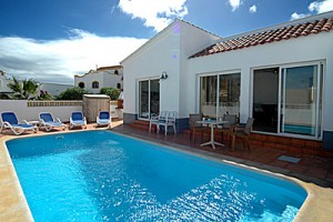 villa with sea view in corralejo